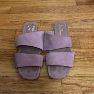 Sam Edelman Purple suede sandals